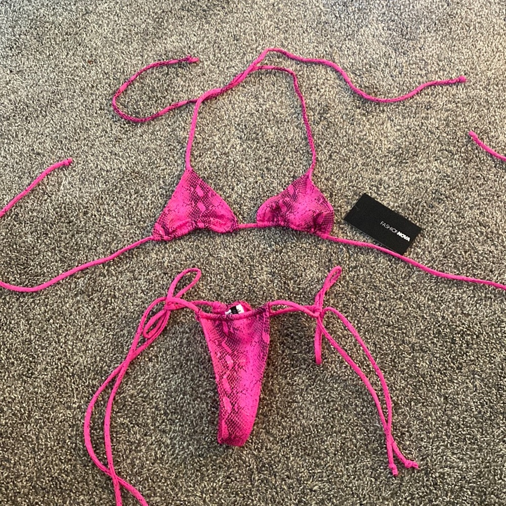 Snakeskin Bikini